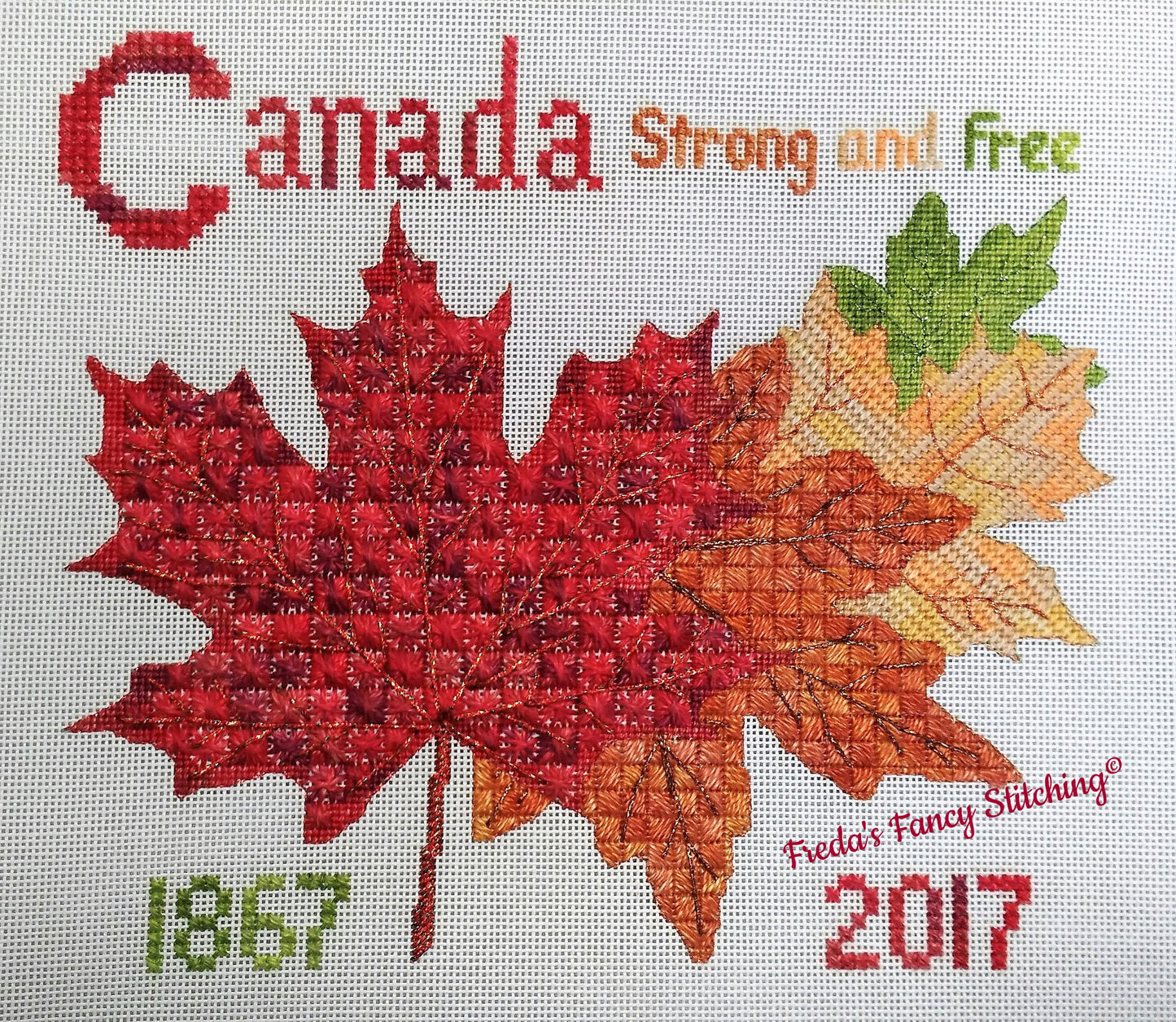 90  Canada Strong and Free (old pattern format)